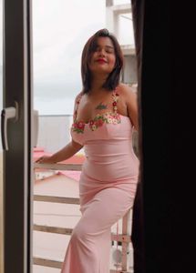 Pink Embroidery Dress