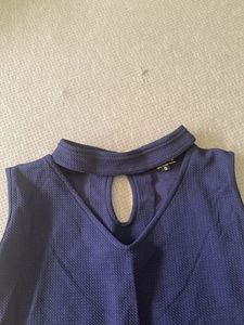 Neck Cutout Top