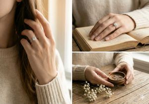 Sparkling Ring - Everyday Elegance (Set Of 3)