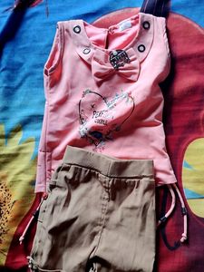 Top With Shorts Kids 1-2 Years