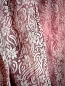 Embroidered Floral Saree