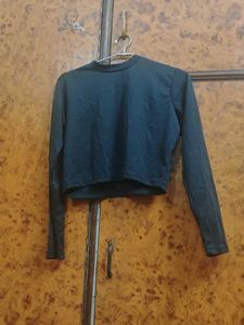 Black Long Sleeve Top