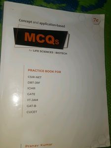 Mcq Book Csir Net Life Science