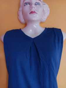 Royal Blue Long Top