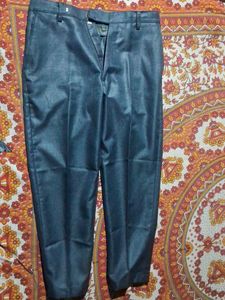Men's Blue pure formal pant