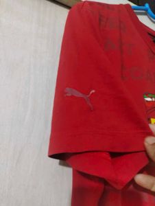 Red Ferrari Puma T-Shirt