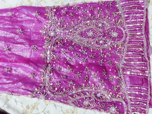 💜😍Girl&#39;s Lehanga Choli ( For 11 - 12 Years )