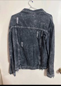Distressed Denim Jacket