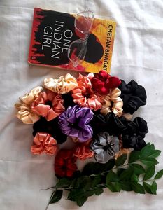 Premium Satin Scrunchies