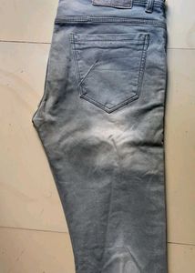 Stylish Grey Denim Jeans