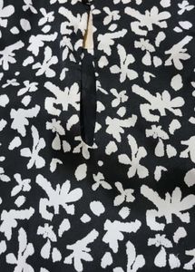 Black And White One Piece Cute Dress