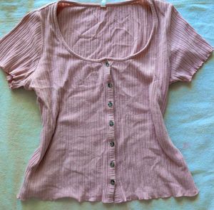 Pink Baby Doll Coquette Top 🎀