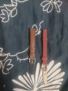 Watch Straps (Brown & Red)