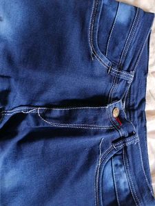 Unisex Dark Wash Denim Jeans