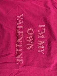Set Of Two Eco Warrior  &amp; VALENTINE Tee