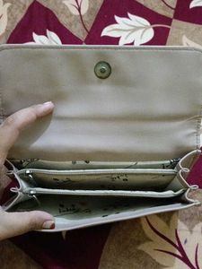 Elegant Wallet with Bow Detail