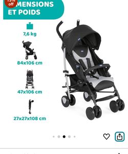 Chicco Stroller - Lightweight & Compact