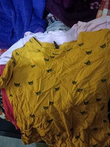 Pink Knit Button-Up Top