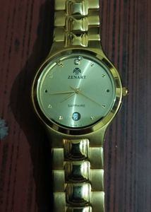 Gold Stainless Steel Watch