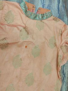 Peach Kurta