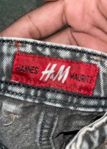 Gray Denim Jeans