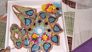 Heavy Fancy Poshak For Laddu Gopal Ji