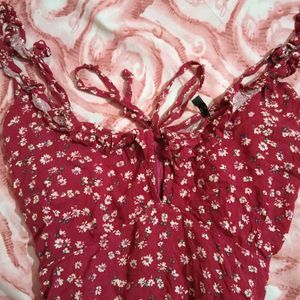 Cutesy Red Mini Dress🍒