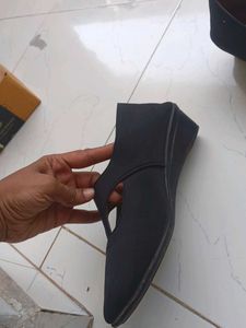 Black Low Heel Shoes