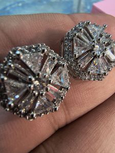 Luxury Ice Cracked Crystal Earrings 😍