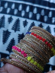 Embellished Bangle Set