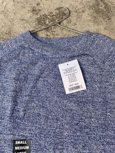 Blue Pullover Sweater