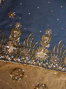 Elegant Embroidered Saree