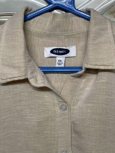 (on Sale)Unisex Beige Shirt
