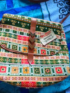 New Multicolor Printed Sling Bag