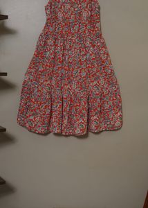 Red Floral Sundress