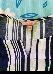 Anouk By Myntra Striped Women's Kurti