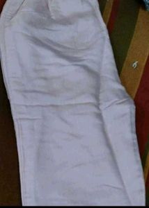 White T-shirt, Pink Pant And Freebies.