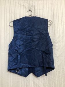 Jodano Navy Blue Formal Vest