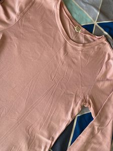 Pink Long Sleeve Top