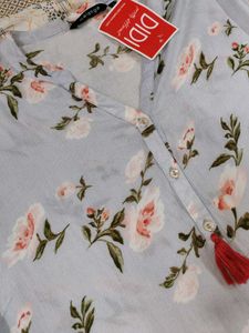 💙 Floral Long Kurta 💙