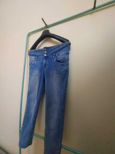 High-Waisted Skinny Jeans