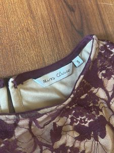 Party wear brown branded gown in size 36