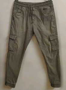 Olive Green Cargo Pants