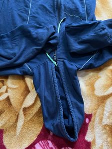 Blue Zip-Up Jacket