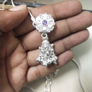 Pure Silver Kamarband Kandori – 36 Inch Adjustable