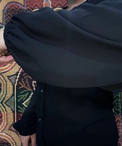 Long Peplum sleeve top
