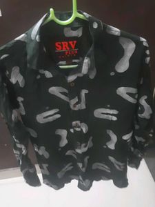 Abstract Print Shirt