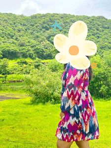 Carlton London Flowy Chiffon Dress