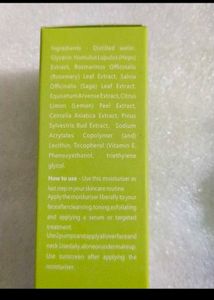 Oil Free Moisturizer