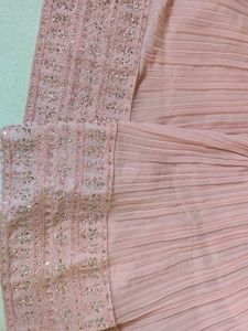 Elegant Pink Tiered Maxi Dress